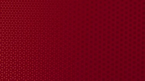 A Vibrant Red Background Featuring Intricate Geometric Patterns Perfect for Stock Footage 328164706