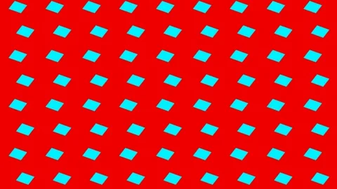 Vibrant red background with glowing cyan and blue Stock Footage 341720896