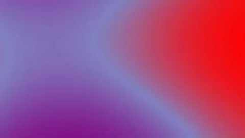 Vibrant red to blue gradient background, abstract color wash motion design Stock Footage 341057354