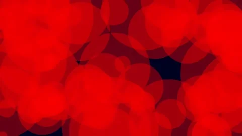 Vibrant Red Bokeh Abstract Background Texture Overlay with Dark Contrast Glow Stock Footage 341055038