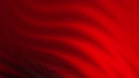 Vibrant red fabric swirls with dynamic, flowing motion Video stock 335222785