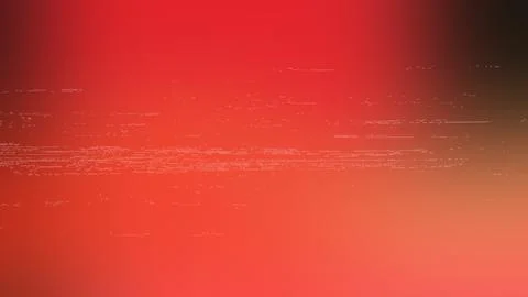 Vibrant red gradient background featuring subtle horizontal digital glitch .. Stock Illustration