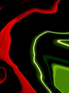 VIBRANT RED GREEN PATTERN Stock Illustration