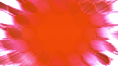 Vibrant red ink splash on white background abstract art Stock Footage 332234395