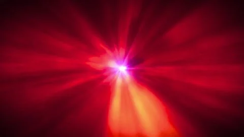 Vibrant red light burst abstract background. Dynamic glowing rays for modern des Vídeo Stock 334271418