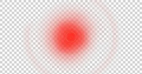 Vibrant red light glow effect on dark background. Abstract soft focus Stock Illustration