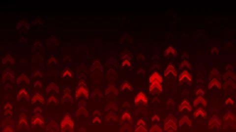 Vibrant red minimal arrows elements abstract geometric motion background Stock Footage 284573830