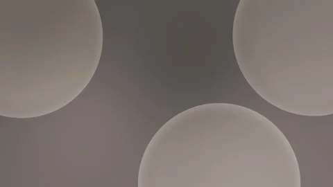 Vibrant red seamless loop background with 3D spherical shapes. 4K. Stock Footage 309855852