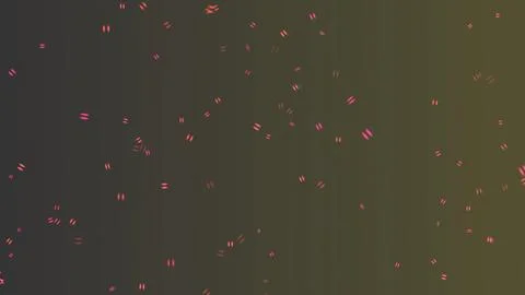 Vibrant red sparks on dark gradient background Illustrazione stock