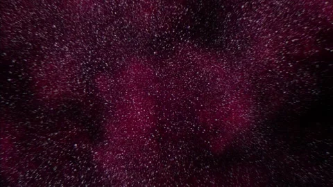 Vibrant red spill on dark surface abstract close-up of paint or liquid 動画素材 301002454