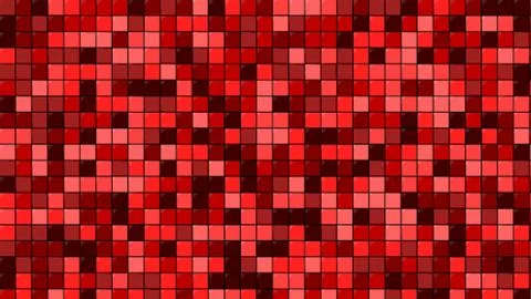 Vibrant Red Square Tile Abstract Background Pattern 스톡 일러스트