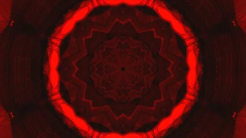 Vibrant red tunnel video loop captivating viewers with seamless transitions.. Stock Footage 319425849