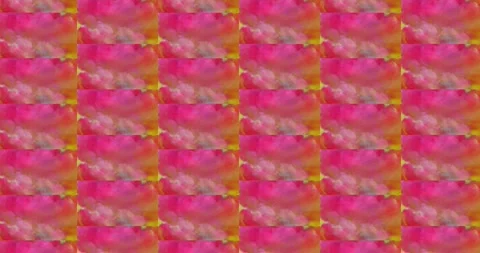 Vibrant Repeating Pattern of Soft, Pastel Clouds Stock Footage 309879763