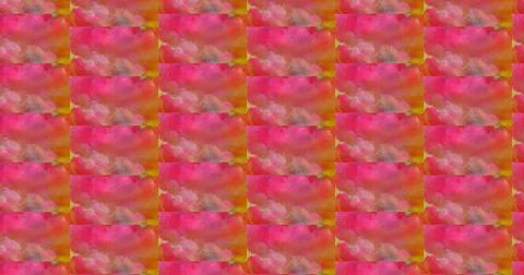 Vibrant Repeating Pattern of Soft, Pastel Clouds Stock Illustration