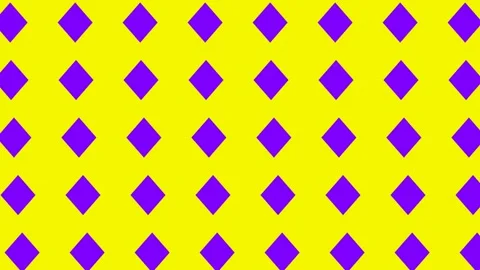 Vibrant Retro Aesthetic Pattern with Repeating Geometric Diamond Shapes Stock Footage 341728420