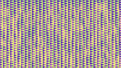 Vibrant Retro Geometric Seamless Abstract Pattern Background Loop Stock Footage 336162705