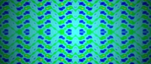 Vibrant retro geometric wave seamless pattern background for modern design Stock Footage 335608564