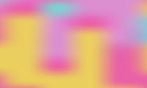 Vibrant Retro Gradient Background with Pink, Yellow, and Teal Colors and Grai Stock Photos