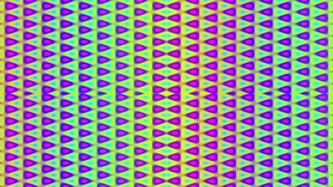 Vibrant retro striped abstract geometric background pattern in cyan and coral Stock Footage 337704726