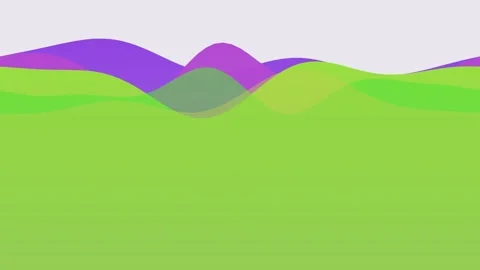 Vibrant rose wave abstract background loop 스톡 동영상 342648510