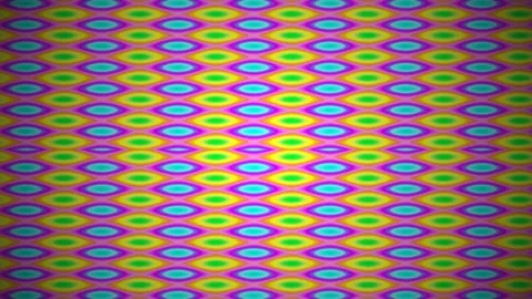 Vibrant seamless abstract geometric background pattern, retro digital design Stock Footage 339345357