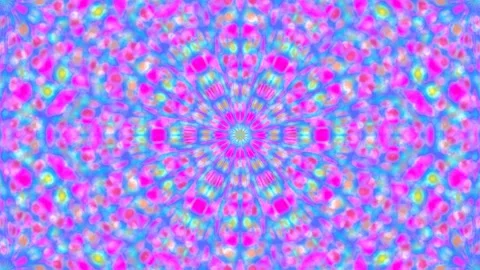 Vibrant seamless abstract geometric pattern background wallpaper design Stock Footage 339796226