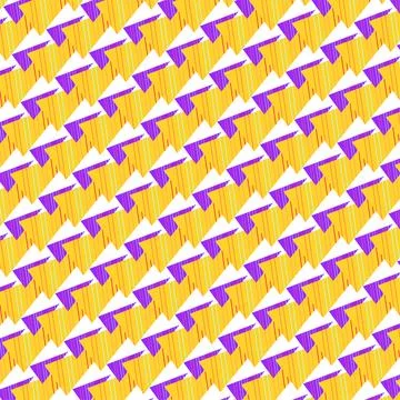 Vibrant seamless abstract pattern with overlapping colorful shapes backgrou.. Illustrazione stock