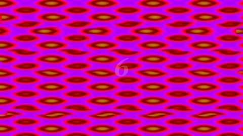 Vibrant seamless abstract pattern wallpaper using warm geometric lines Stock Footage 342208064