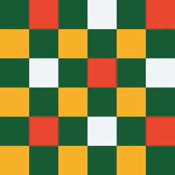 Vibrant seamless checkered grid pattern for Xmas, Christmas, and Happy New .. Stock Illustration