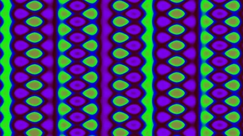 Vibrant seamless geometric pattern background in retro blue, green, and mag.. Stock Footage 341057220