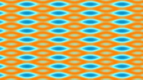 Vibrant seamless geometric pattern background texture orange blue modern wa.. Stock Footage 341059313