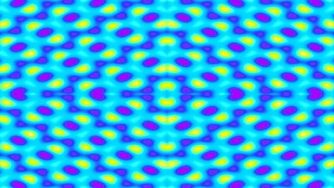 Vibrant seamless geometric retro wave pattern background texture design eleme Stock Footage 339501769