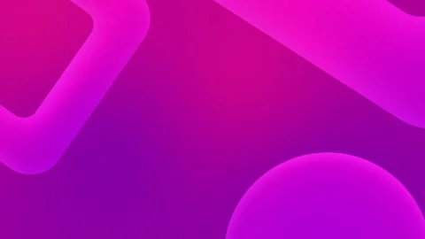 Vibrant seamless loop background with abstract purple shapes and pink hues. 4K Vidéo 309956301