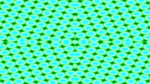 Vibrant Seamless Mosaic Pattern Background - Abstract Geometric Hexagon Grid Stock Footage 337574923