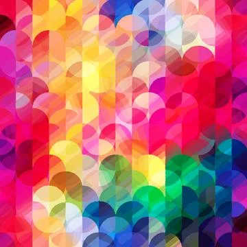 A vibrant, seamless pattern of colorful graffiti art layered on a weathered.. Stock Illustration