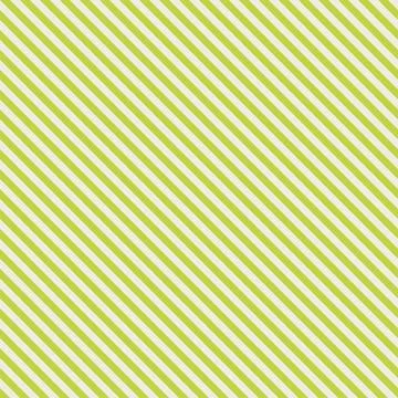 A vibrant, seamless pattern of diagonal stripes in soft lime and pale green. Stock Illustration