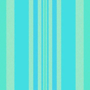 This vibrant seamless pattern features vertical stripes in shades of turquois Stock Illustration