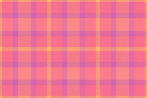 This vibrant seamless plaid pattern features a stylish checkered design in wa Stock Illustration