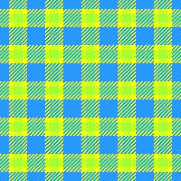 Vibrant seamless plaid pattern featuring a bold crisscross grid in electric.. Illustrazione stock