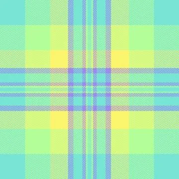 Vibrant seamless plaid pattern featuring a stylish herringbone texture. This  스톡 일러스트