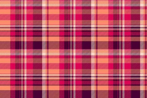 Vibrant seamless plaid pattern with a modern aesthetic. Ideal for backgrounds Illustrazione stock
