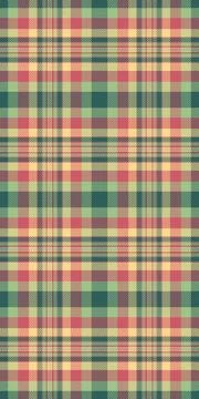 A vibrant seamless plaid pattern in muted autumnal tones. Perfect for textile Stock Illustration