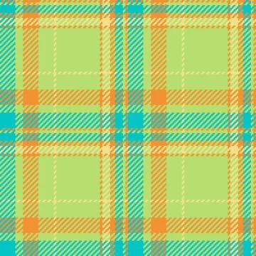 Vibrant, seamless plaid pattern. Textile design with intersecting lines in ch Illustrazione stock