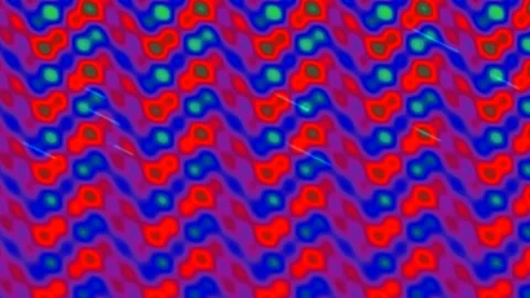 Vibrant Seamless Wave Pattern Background for Modern Digital Design Elements Stock Footage 336267872