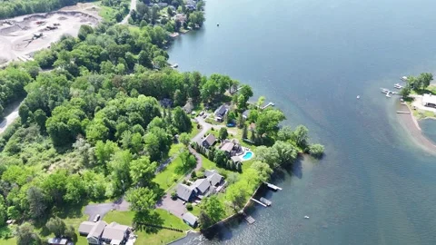 Vibrant - Skaneateles, NY Video stock 336321341