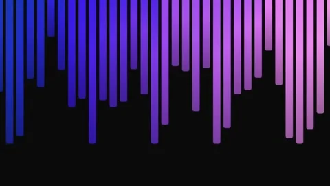 Vibrant Sound Wave Visuals with Electric Elements. 스톡 동영상 329930106