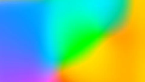 A vibrant spectrum of blended colors creating a soft and smooth background Video stock 335118015