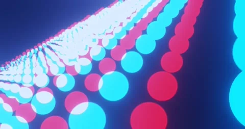 Vibrant Spectrum Wave: Dynamic Dot Matrix Background Closeup Video stock 263148941