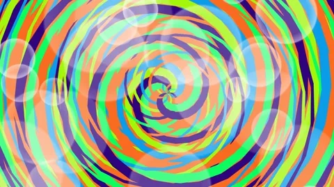Vibrant Spiral Pattern Animation Loop Background. Video stock 328999308
