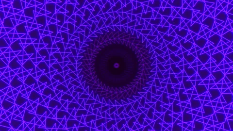 Vibrant spiral pattern of blue and purple lines Stockbeeldmateriaal 297619028